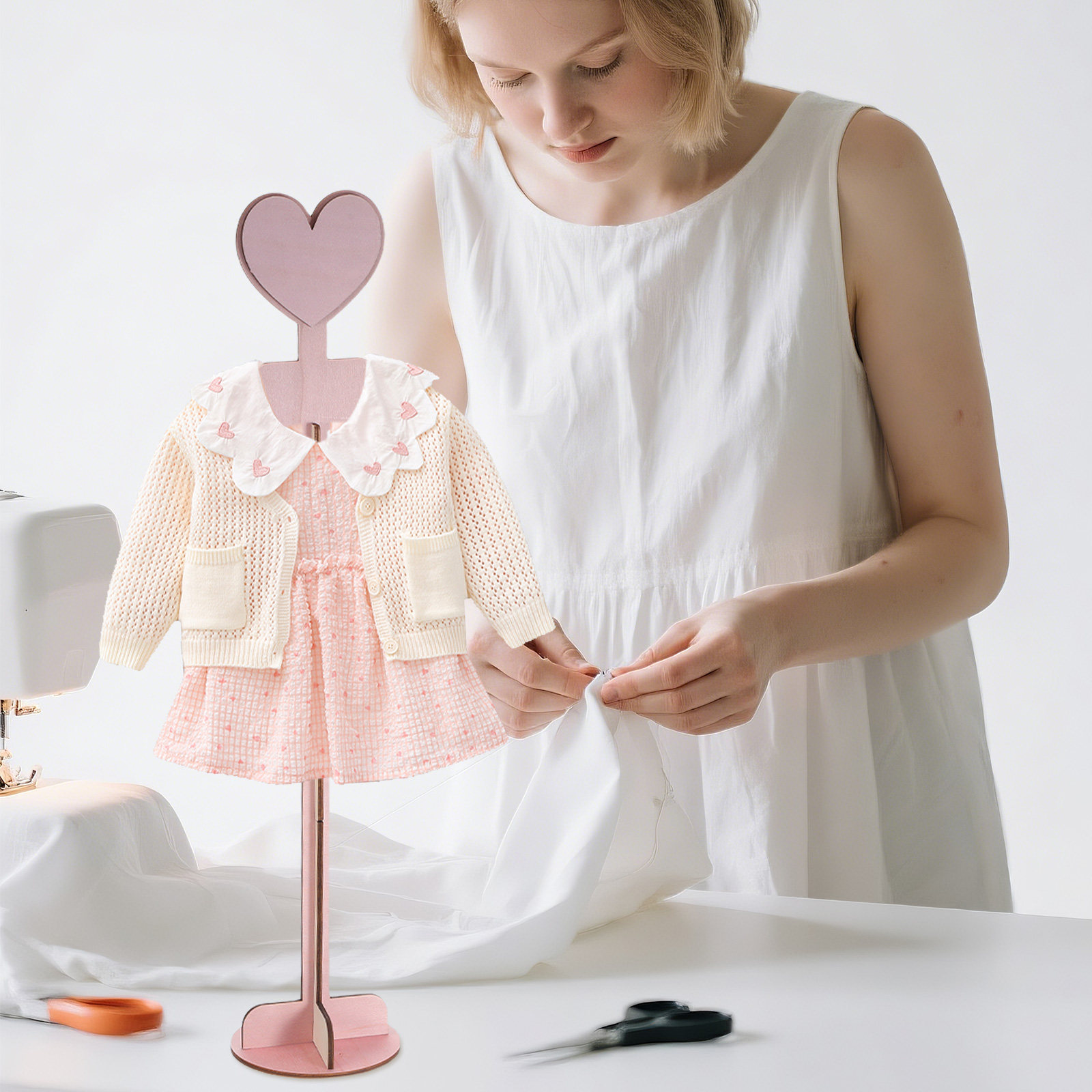 Wooden Baby Clothes Display St - Baby Shop Clothing reseña y precio