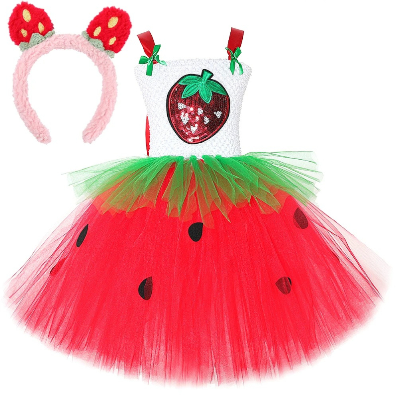 Sparkle Strawberry Costume for - Baby Clothing Girls reseña y precio