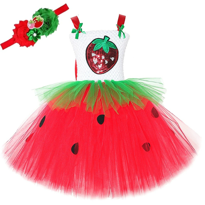 Sparkle Strawberry Costume for - Baby Clothing Girls reseña y precio