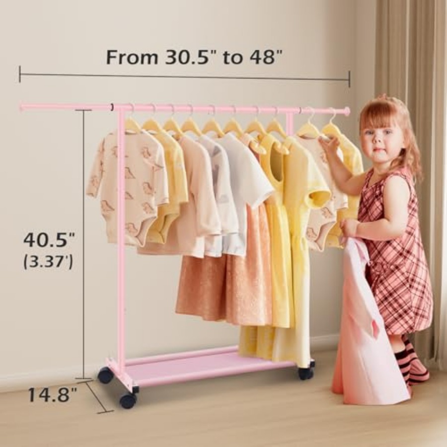 Small Garment Racks for Hangin - Baby Clothing Storage reseña y precio