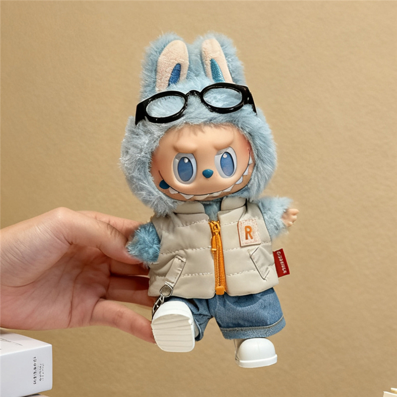 For 15 17cm Labubu Doll Solid  - Baby Clothing Unisex reseña y precio