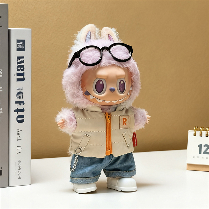 For 15 17cm Labubu Doll Solid  - Baby Clothing Unisex reseña y precio