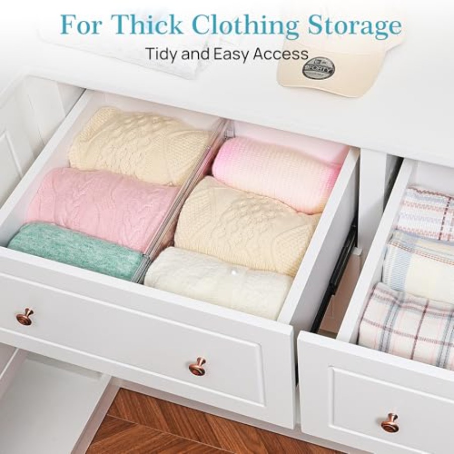 8 Pack 6 Tall Adjustable Expan - Baby Clothing Storage reseña y precio