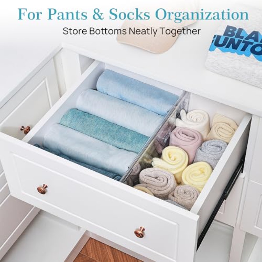 8 Pack 6 Tall Adjustable Expan - Baby Clothing Storage reseña y precio