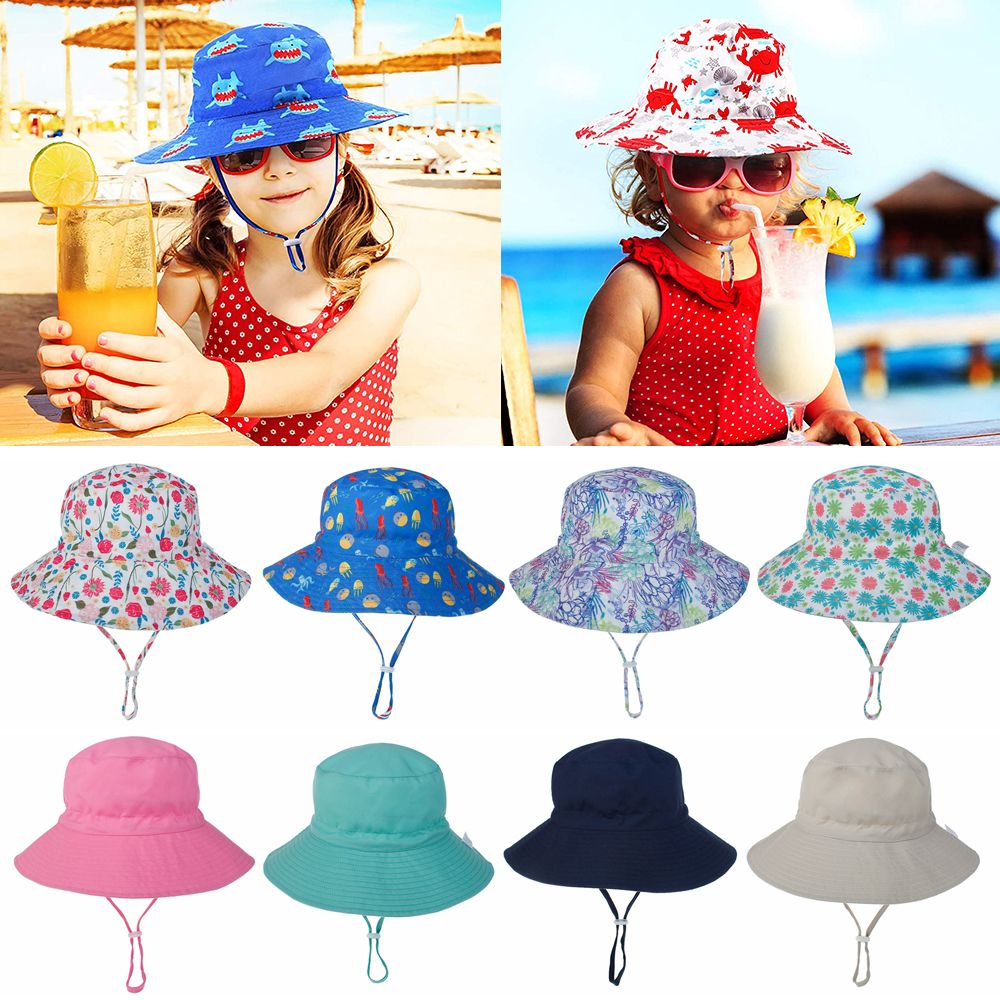 Summer Boys Girls Neck Ear Cov - Sun Hat Wide Brim reseña y precio