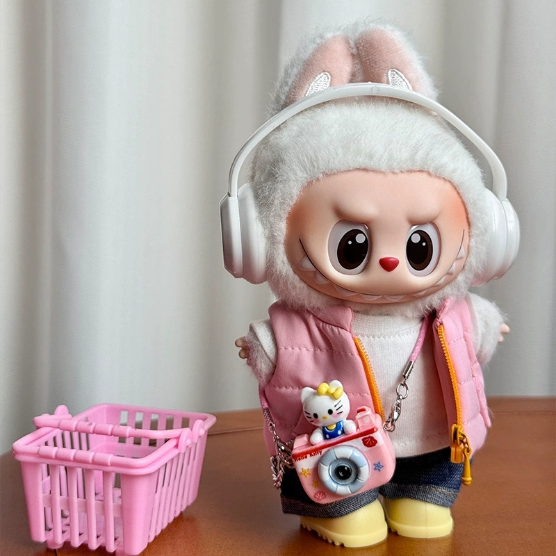 For 15 17cm Labubu Doll Winter - Baby Clothing Unisex reseña y precio