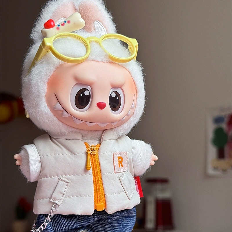 For 15 17cm Labubu Doll Winter - Baby Clothing Unisex reseña y precio
