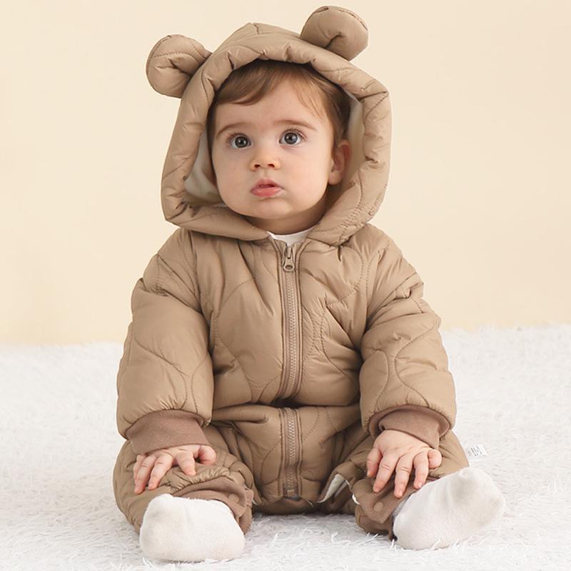Newborn Baby Romper Winter Thi - Baby Clothing Zip reseña y precio