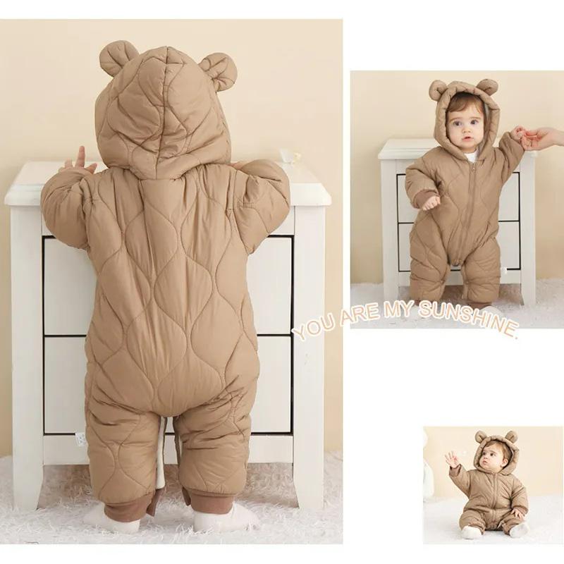 Newborn Baby Romper Winter Thi - Baby Clothing Zip reseña y precio