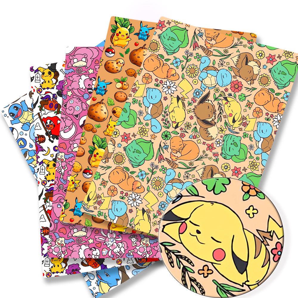 Pokemon Cartoon Fabric140*50cm - Baby Clothing In Japan reseña y precio