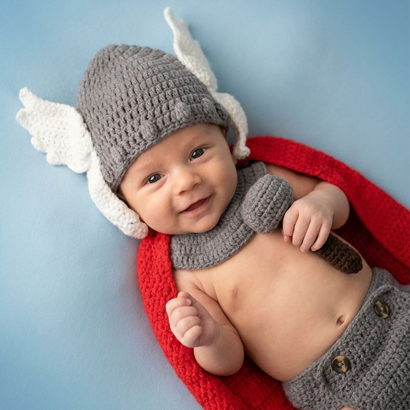 Newborn Photography Props Thor - Baby Clothing For Boys reseña y precio