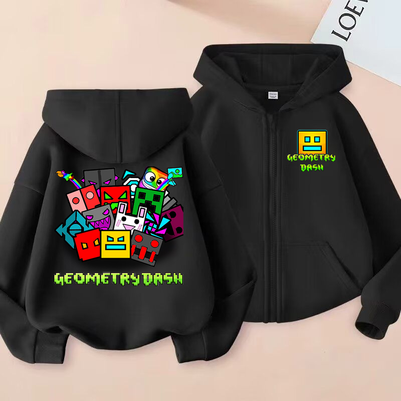 Funny Zip Up Sweatshirts Geome - Baby Clothing Zip reseña y precio