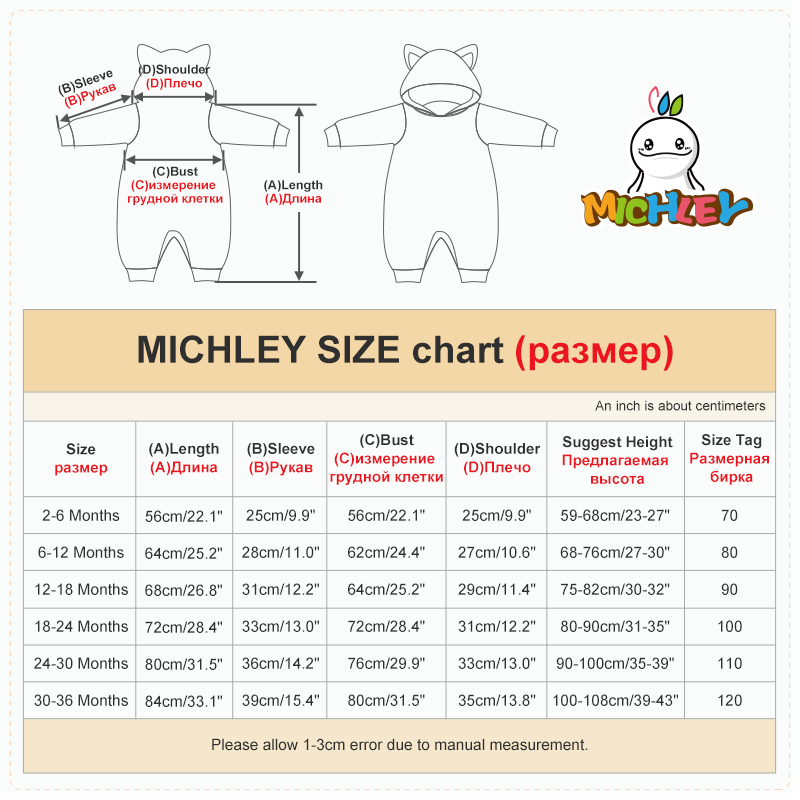 MICHLEY Carniva Baby Rompers W - Baby Clothing Zip reseña y precio