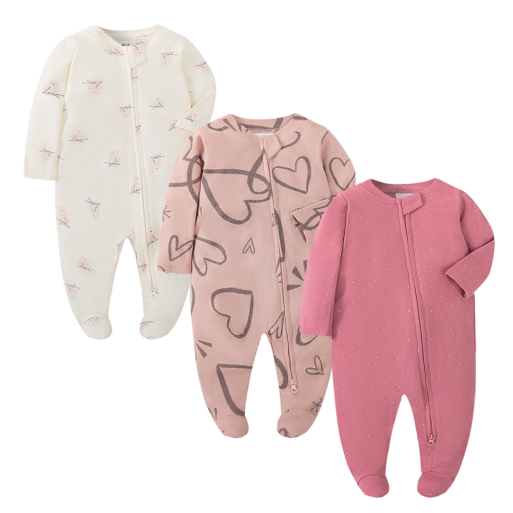Unisex Newborn Baby Footed Paj - Baby Clothing Zip reseña y precio